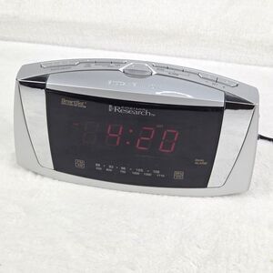 Vintage Emerson Research Dual Alarm Clock Radio SmartSet Model CKS5055S